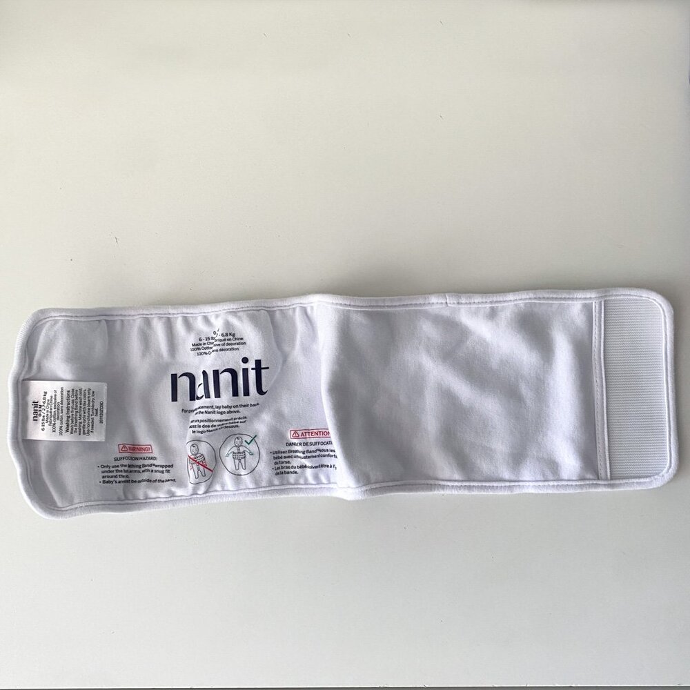 Nanit Breathing Band – Size Small (0–3 Months) – Pebble Gray‎ - Picture 3 of 5